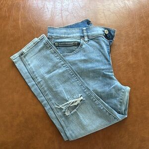 Express Blue Skinny Jeans Classic Style